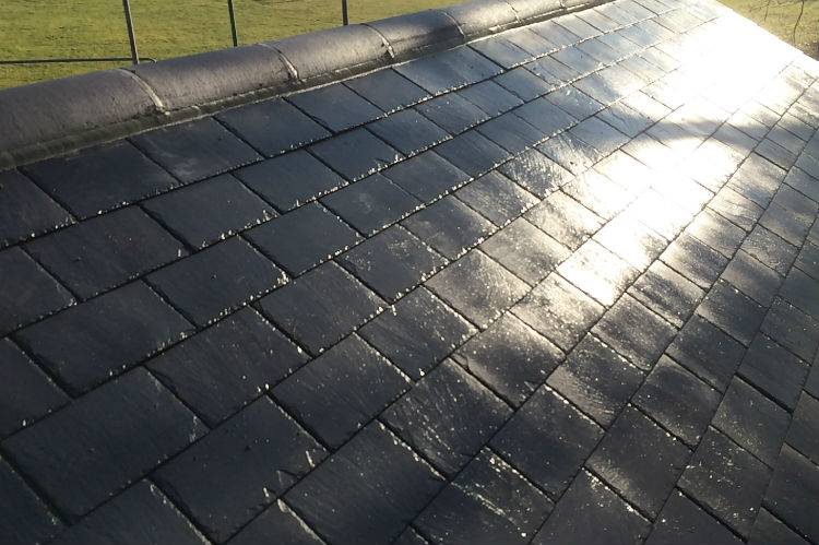 new slate roof